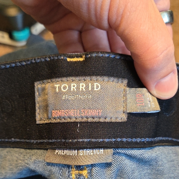 torrid Denim - Torrid Bombshell Skinny Jeans - Classic Blue